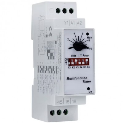Χρονοδιακόπτης Ράγας με Εφεδρεία 2P 230V TE19M 50102M Χρονοδιακόπτης Ράγας με Εφεδρεία 2P 230V TE19M 50102M